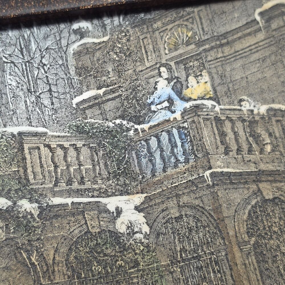 The Empty Saddle Reproduction of Samuel Edmund Waller Artini Engraving Plaque - Picture 9 of 9